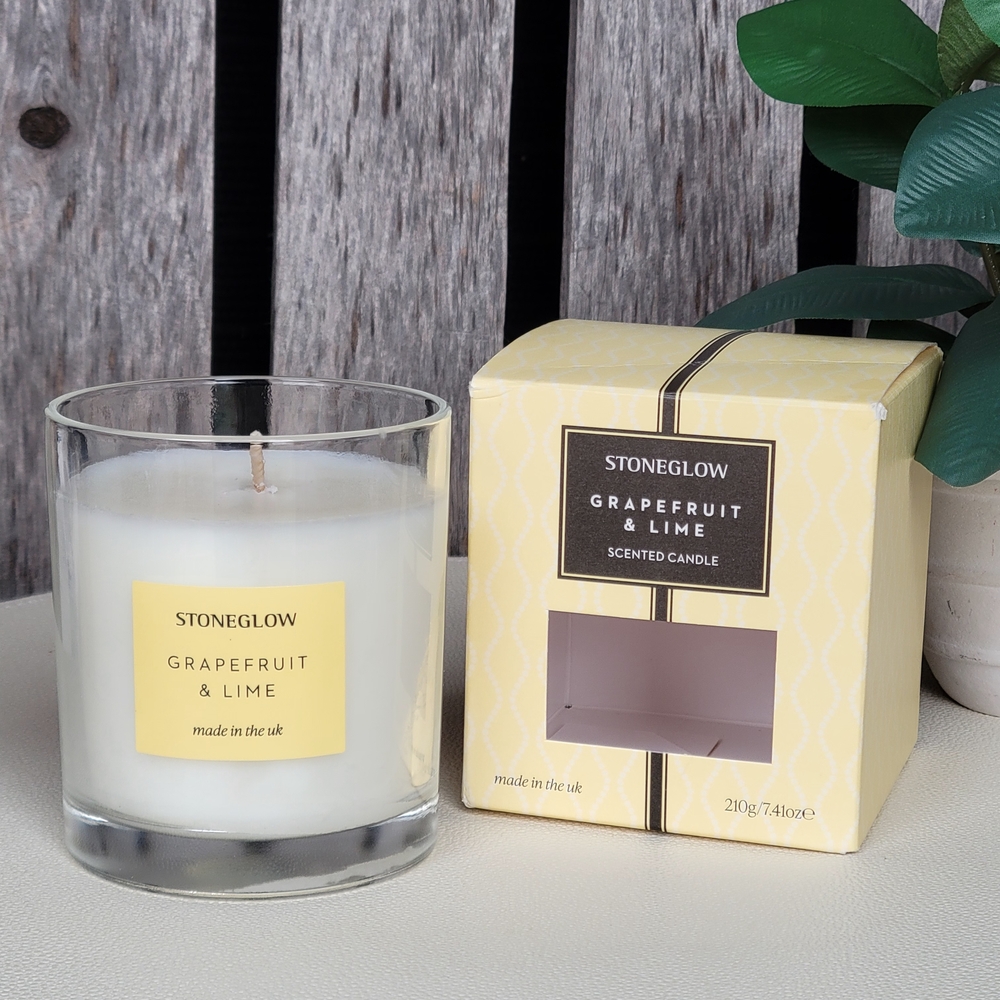 Stoneglow Grapefruit & Lime Candle